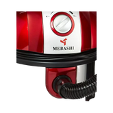MEBASHI Wet & Dry Drum Vacuum Cleaner with Cyclone System, 20L Capacity 1600W (DVC1004R)